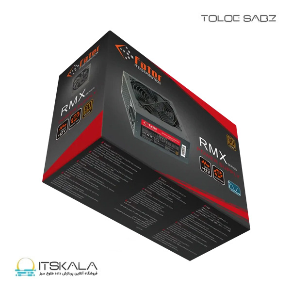 پاور750 وات فاطر مدل Fater RM750X 80+ Bronze - Image 2