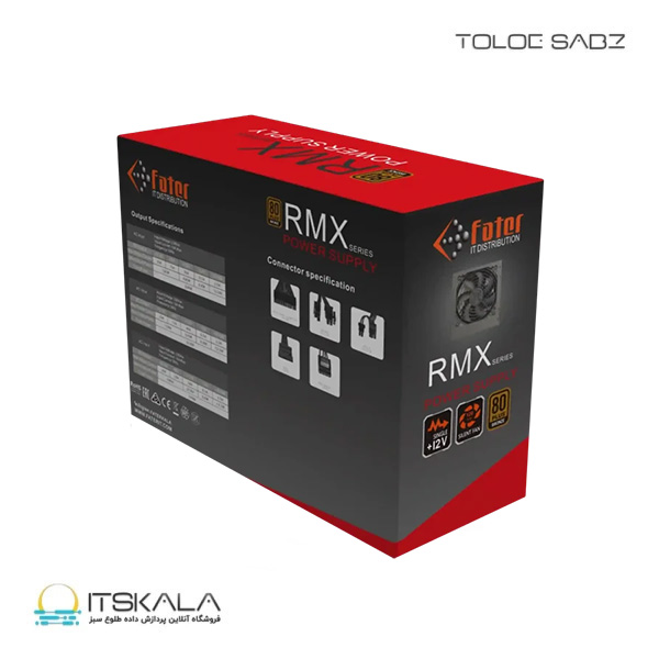 پاور750 وات فاطر مدل Fater RM750X 80+ Bronze - Image 5