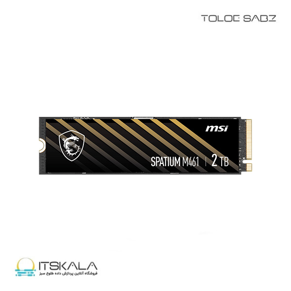 حافظه SSD ام اس ای SPATIUM M461 PCIe 4.0 NVMe M.2 2TB - Image 2