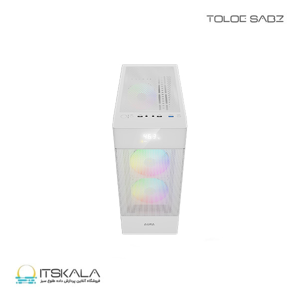 کیس گیم دیاس مدل AURA GC5 ELITE WH ARGB - Image 9