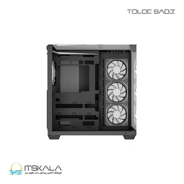 کیس گیمینگ لاجیکی مدل C714B - Image 7