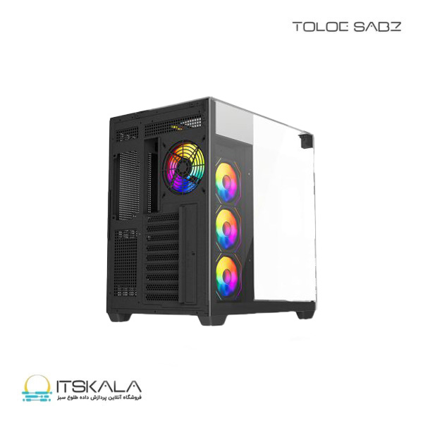 کیس گیمینگ لاجیکی مدل C714B - Image 4