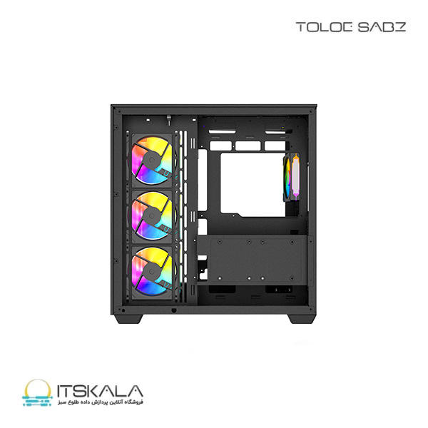 کیس گیمینگ لاجیکی مدل C714B - Image 3