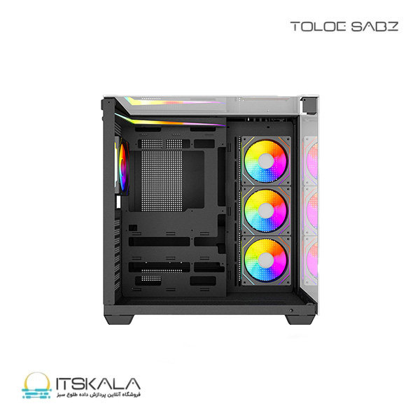 کیس گیمینگ لاجیکی مدل C714B - Image 2