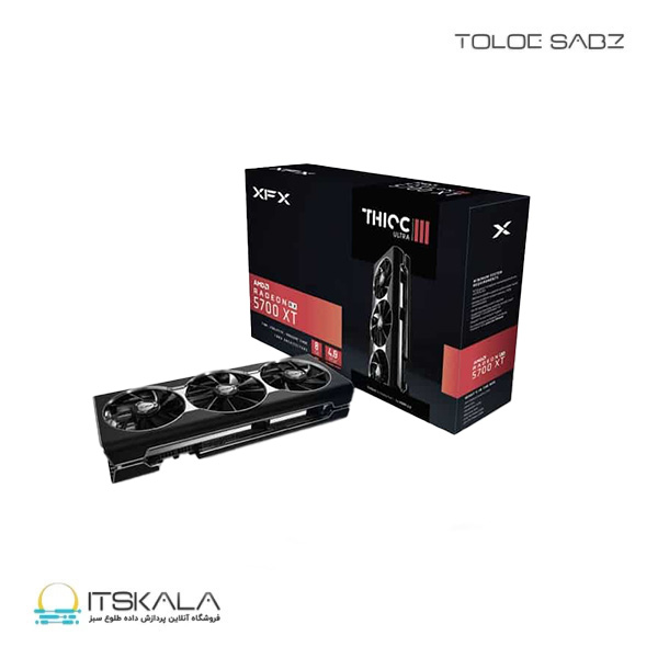 کارت گرافیک ایکس اف ایکس RX 5700 XT 8GB THICC