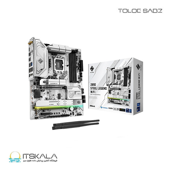 مادربرد ازراک مدل Z890 Steel Legend WiFi