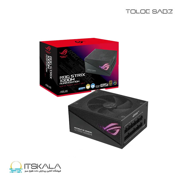 پاور 1000 وات ایسوس ROG STRIX 1000W Gold Aura Edition