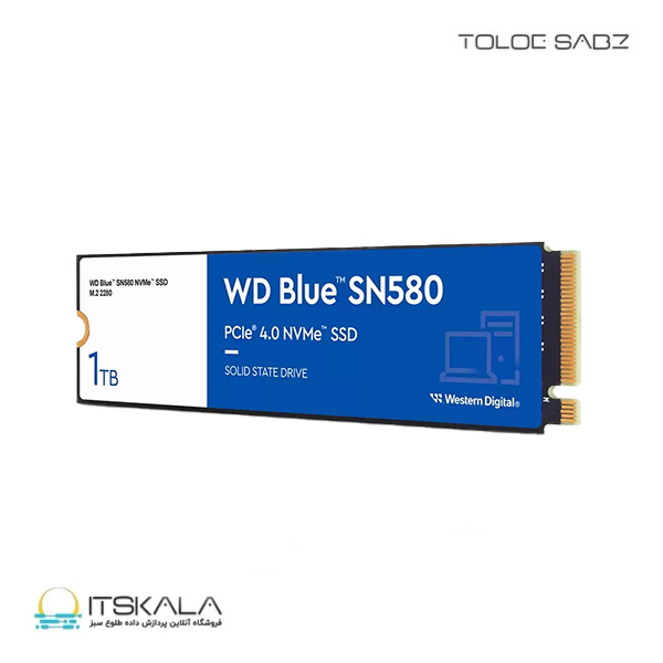 اس اس دی وسترن دیجیتال Blue SN580 یک ترابایت