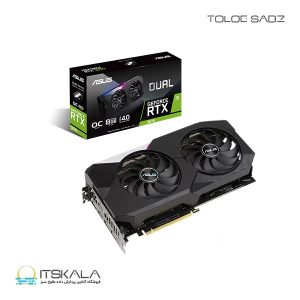 کارت گرافیک ایسوس مدل DUAL RTX3070 8G OC