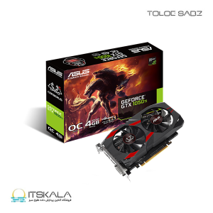 کارت گرافیک ایسوس مدلCerberus GeForce GTX1050 Ti OC Edition 4 GB