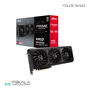 کارت گرافیک ایسوس مدل Prime Radeon RX9070 XT OC Edition