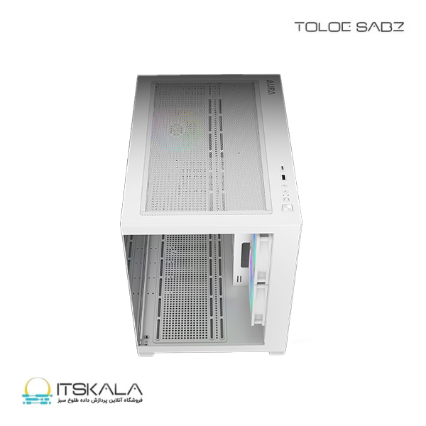 کیس گیم دیاس مدل AURA GC10M V2 WH ARGB - Image 8
