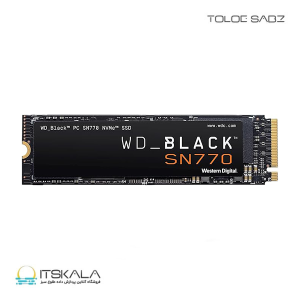 اس اس دی وسترن دیجیتال SN770 NVMe black یک ترابایت