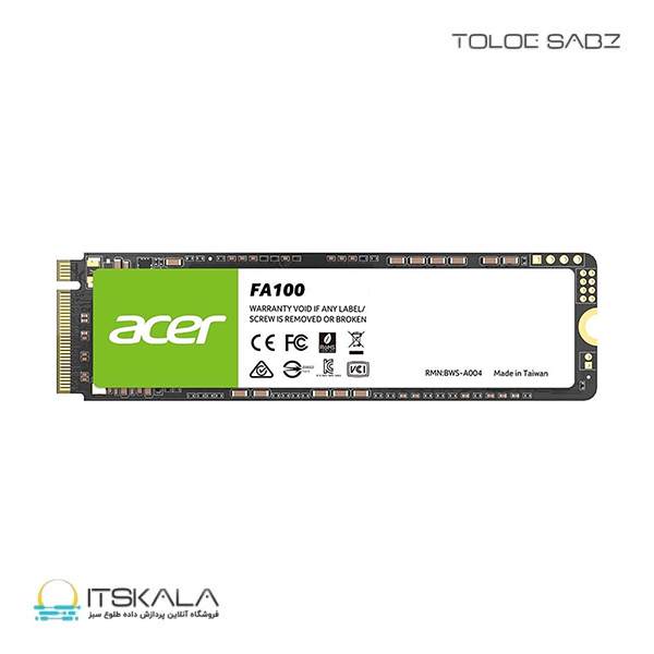 حافظه SSD ایسر مدل FA100 M2 nvme با ظرفیت دو ترابایت