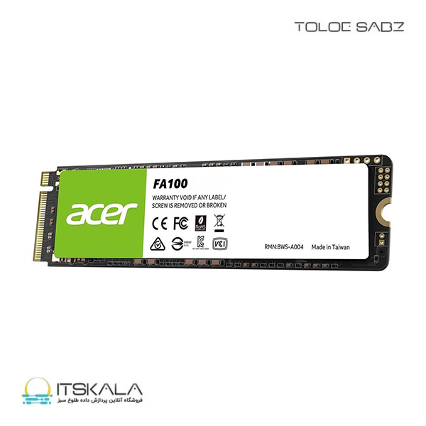 حافظه SSD ایسر مدل FA100 M2 nvme با ظرفیت دو ترابایت