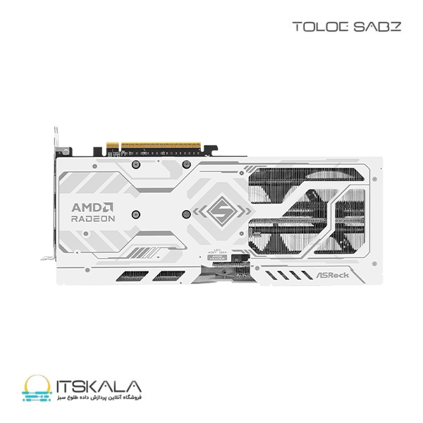 کارت گرافیک ازراک مدل AMD Radeon RX 9060 XT Steel Legend 16GB OC - Image 2