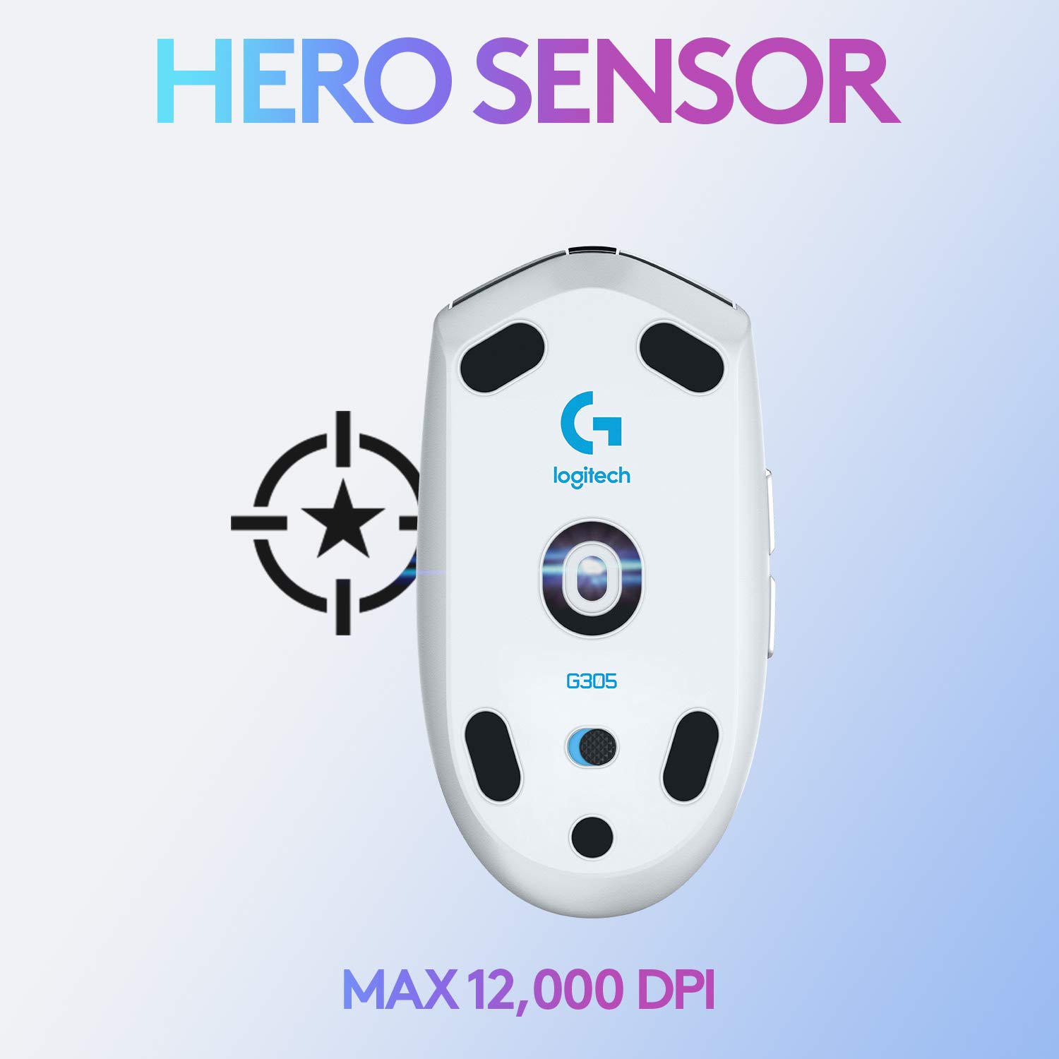 ماوس لاجیتک مدل G304 WHITE