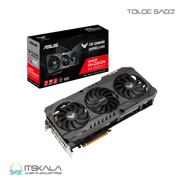 کارت گرافیک ایسوس مدل TUF GAMING Radeon RX6900 XT