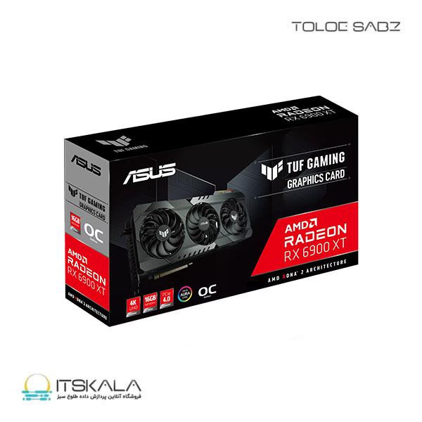 کارت گرافیک ایسوس مدل TUF GAMING Radeon RX6900 XT