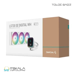 فن خنک کننده پردازنده Deepcool مدل LIQUID 360 LS720 SE DIGITAL white