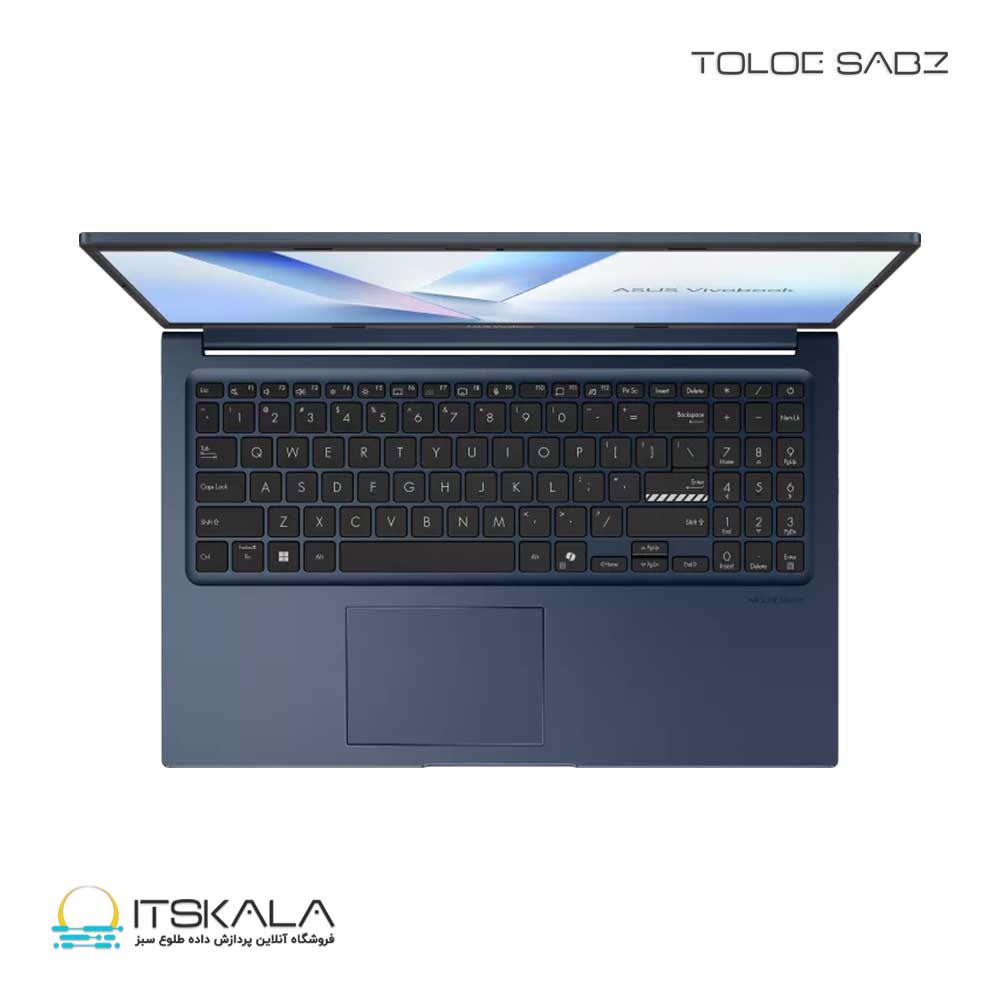 لپ تاپ ایسوس مدل Vivobook 15 X1504VA Core7 150U 8G 512SSD - Image 4