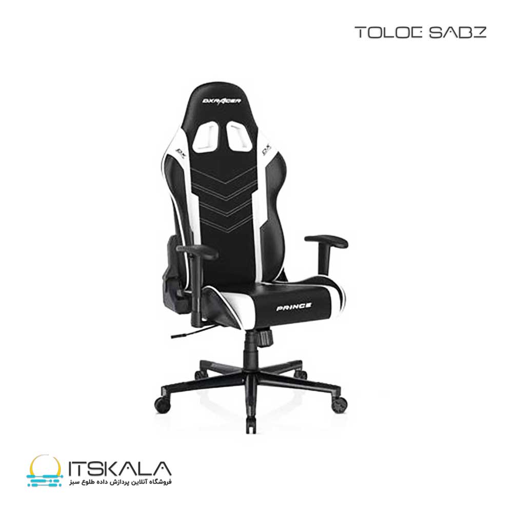 صندلی گیمینگ مدل P132 PRINCE Black-White - Image 2