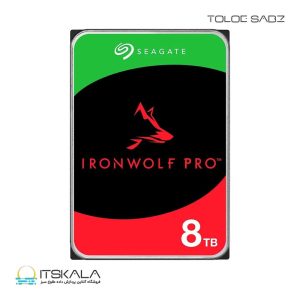 هارددیسک اینترنال سیگیت مدل IronWolf PRO NAS ظرفیت 8 ترابایت