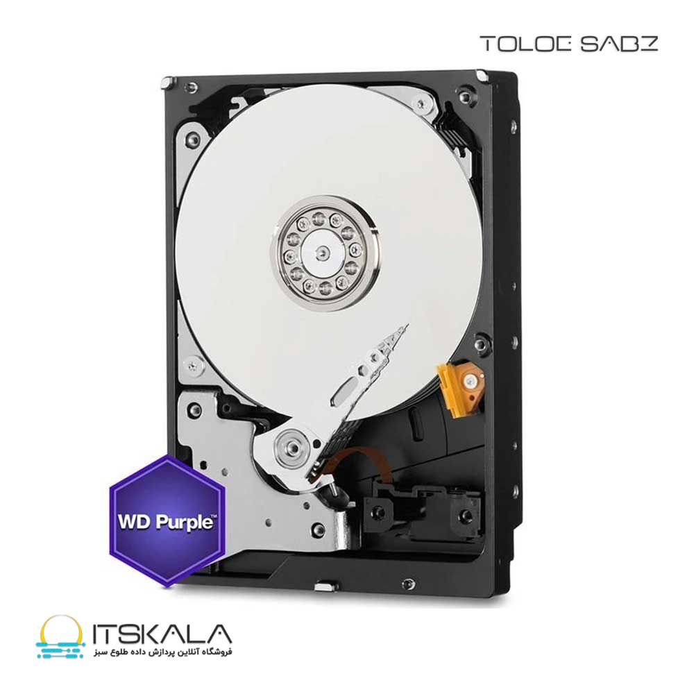 هارددیسک اینترنال وسترن دیجیتال مدل Purple WD101PURP ظرفیت 10 ترابایت