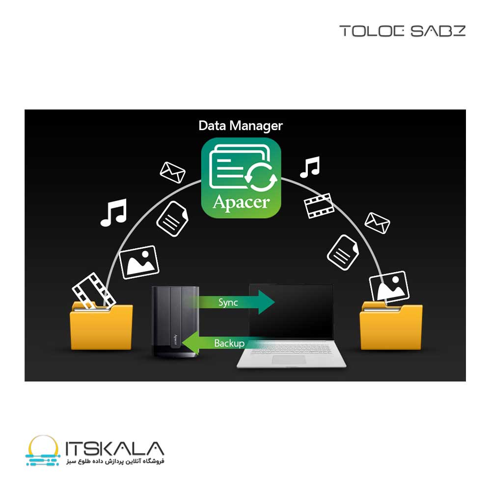 هارد اکسترنال ایپسر AC732 2TB