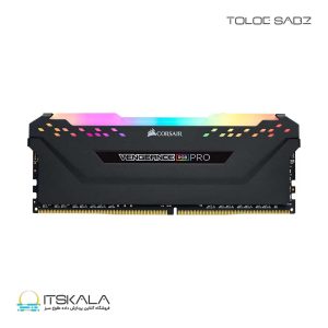 رم CORSAIR مدل VENGEANCE RGB PRO 16GB DDR4 3600MHz