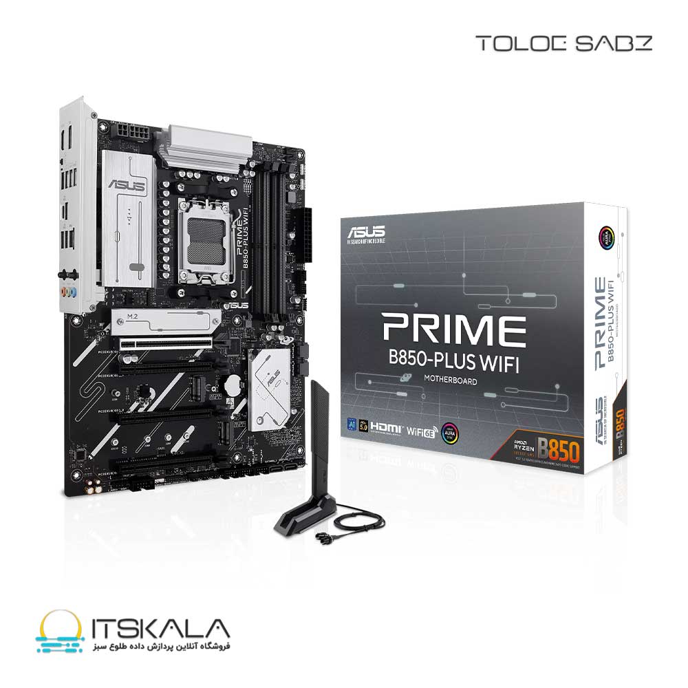 مادربرد ایسوس مدل PRIME B850 PLUS WIFI
