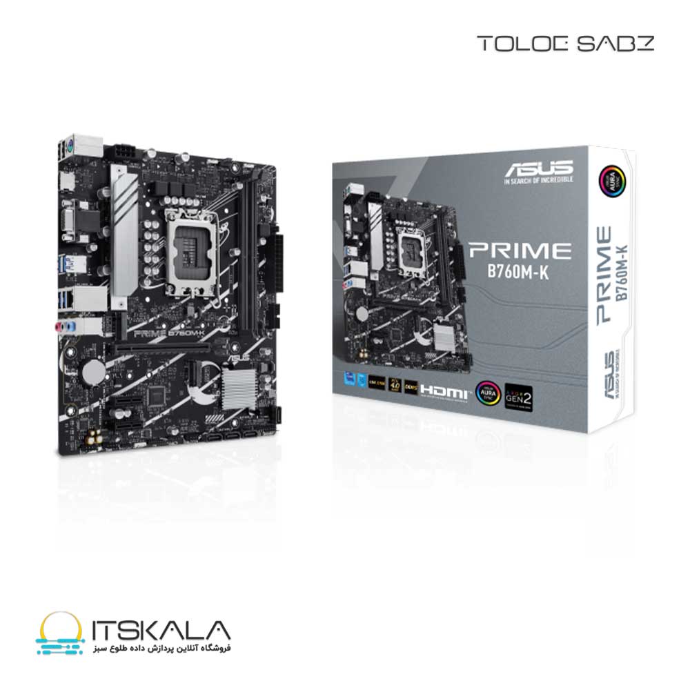 مادربرد ایسوس ASUS PRIME B760M-K D5