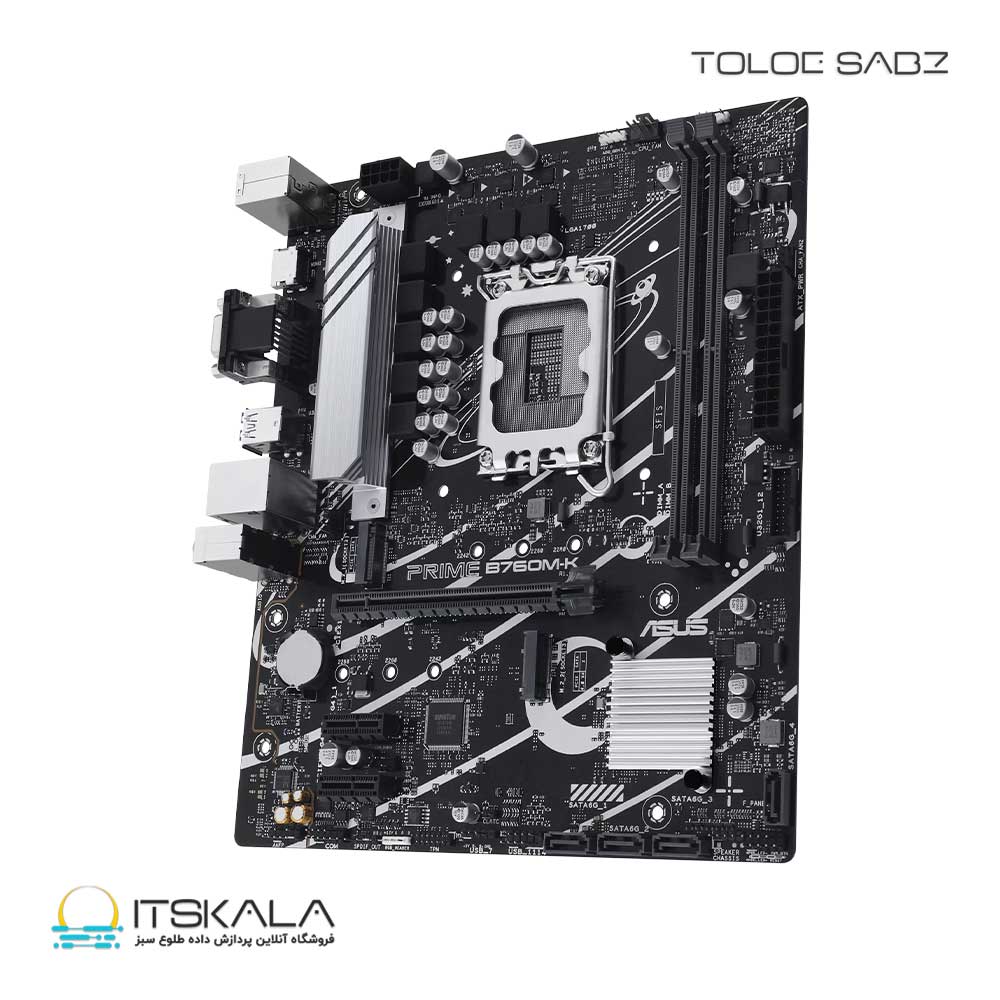 مادربرد ایسوس ASUS PRIME B760M-K D5 - Image 3