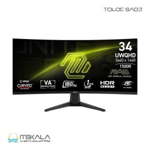 مانیتور ام اس آی 34 اینچ مدل MAG 346CQ