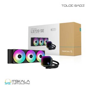 فن خنک کننده پردازنده Deepcool مدل LIQUID 360 LS720 SE DIGITAL Black