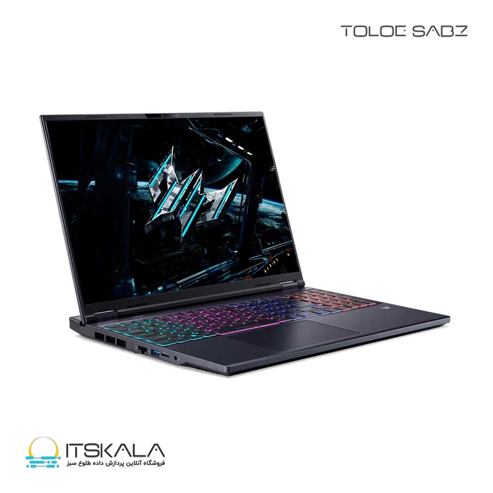 لپ تاپ ایسر مدل Predator Helios Neo 16 AI Core Ultra 9 16GB 1TB RTX5060