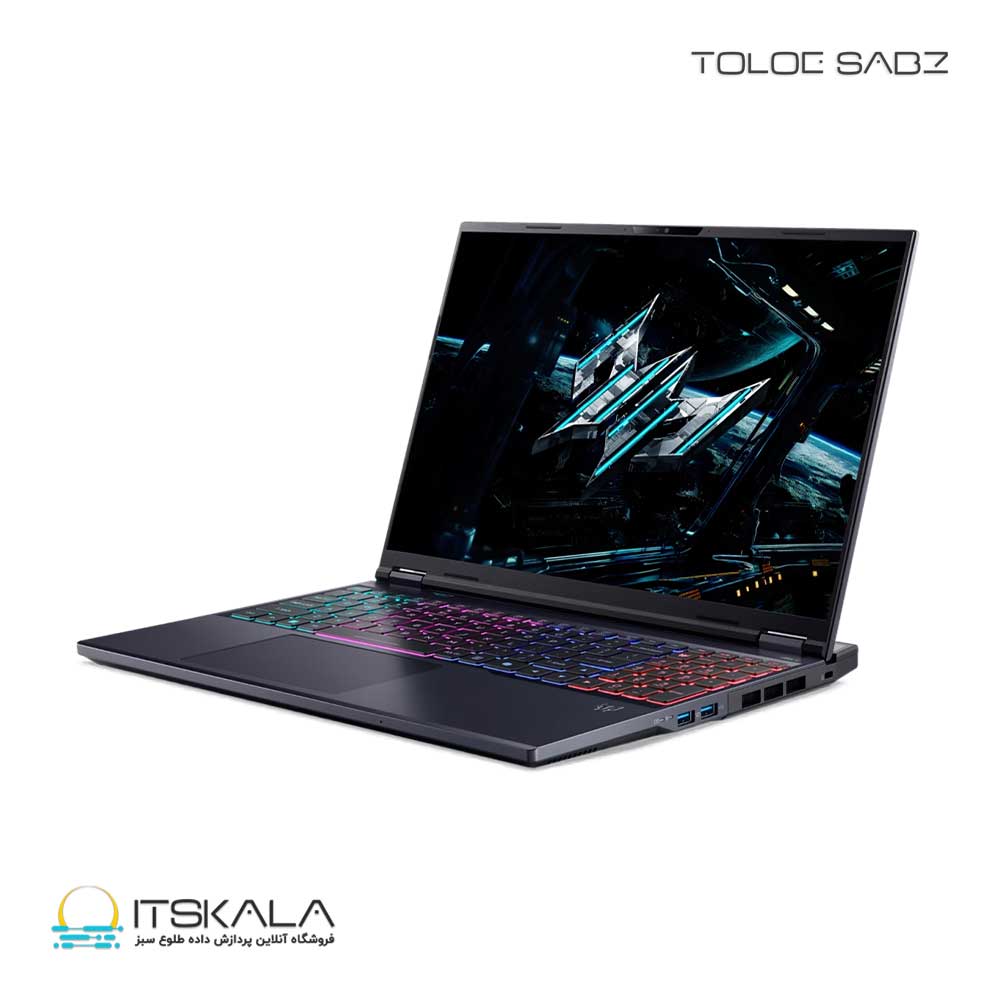 لپ تاپ ایسر مدل Predator Helios Neo 16 AI Core Ultra 9 16GB 1TB RTX5060 - Image 2