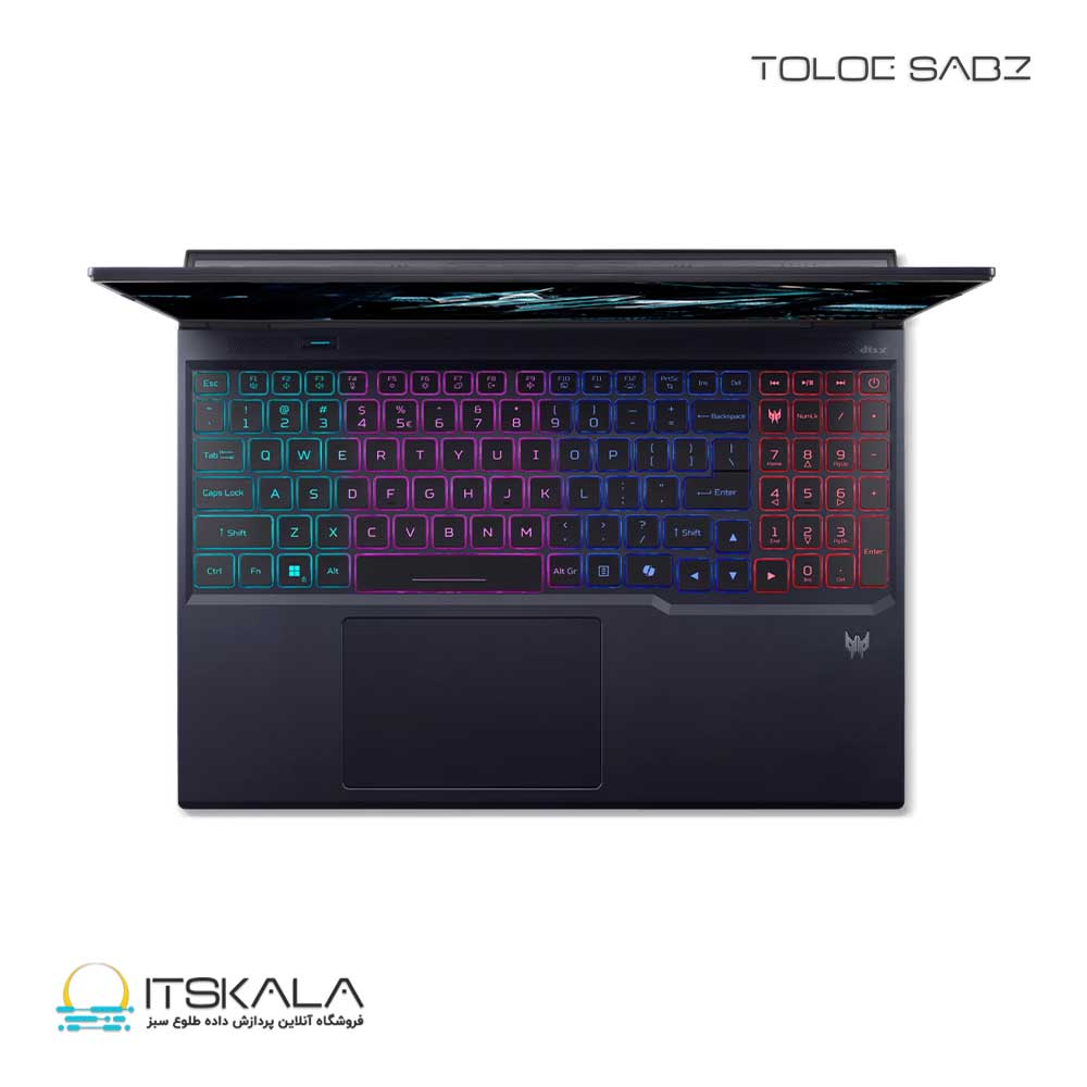 لپ تاپ ایسر مدل Predator Helios Neo 16 AI Core Ultra 9 16GB 1TB RTX5060 - Image 3