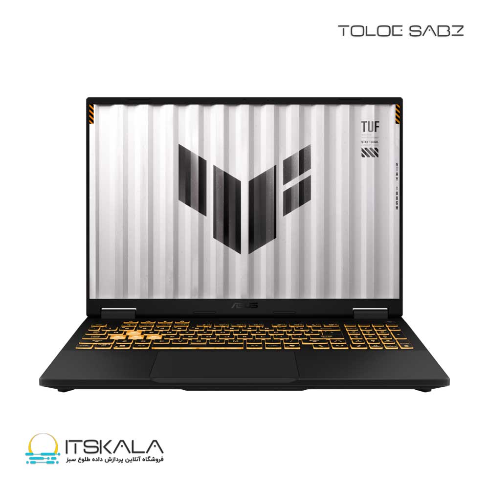 لپ تاپ ایسوس مدل TUF Gaming F16 FX608JPR i7 16GB 1TB SSD RTX5070