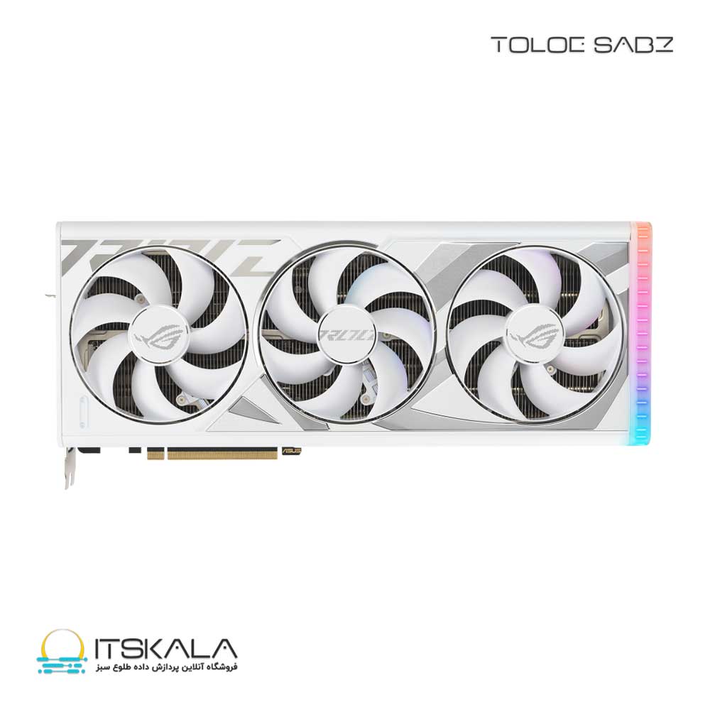کارت گرافیک ایسوس مدل ROG Strix GeForce RTX 4090 24GB White OC Edition - Image 2