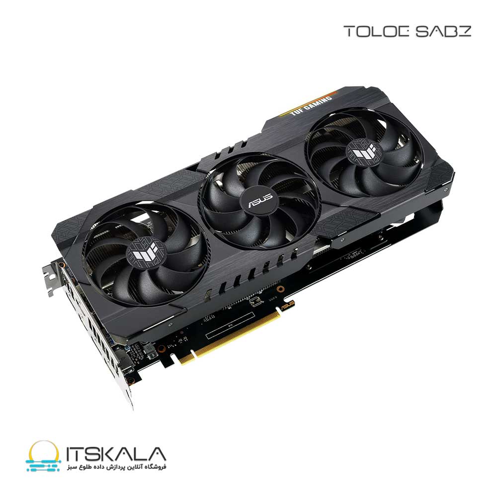 کارت گرافیک ایسوس مدل TUF Gaming GeForce RTX 3060 Ti V2 OC Edition
