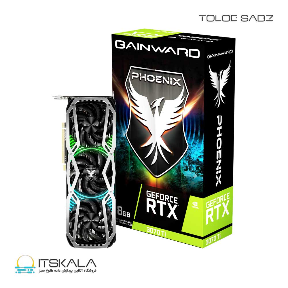کارت گرافیک Gainward مدل GeForce RTX 3070 Ti Phoenix