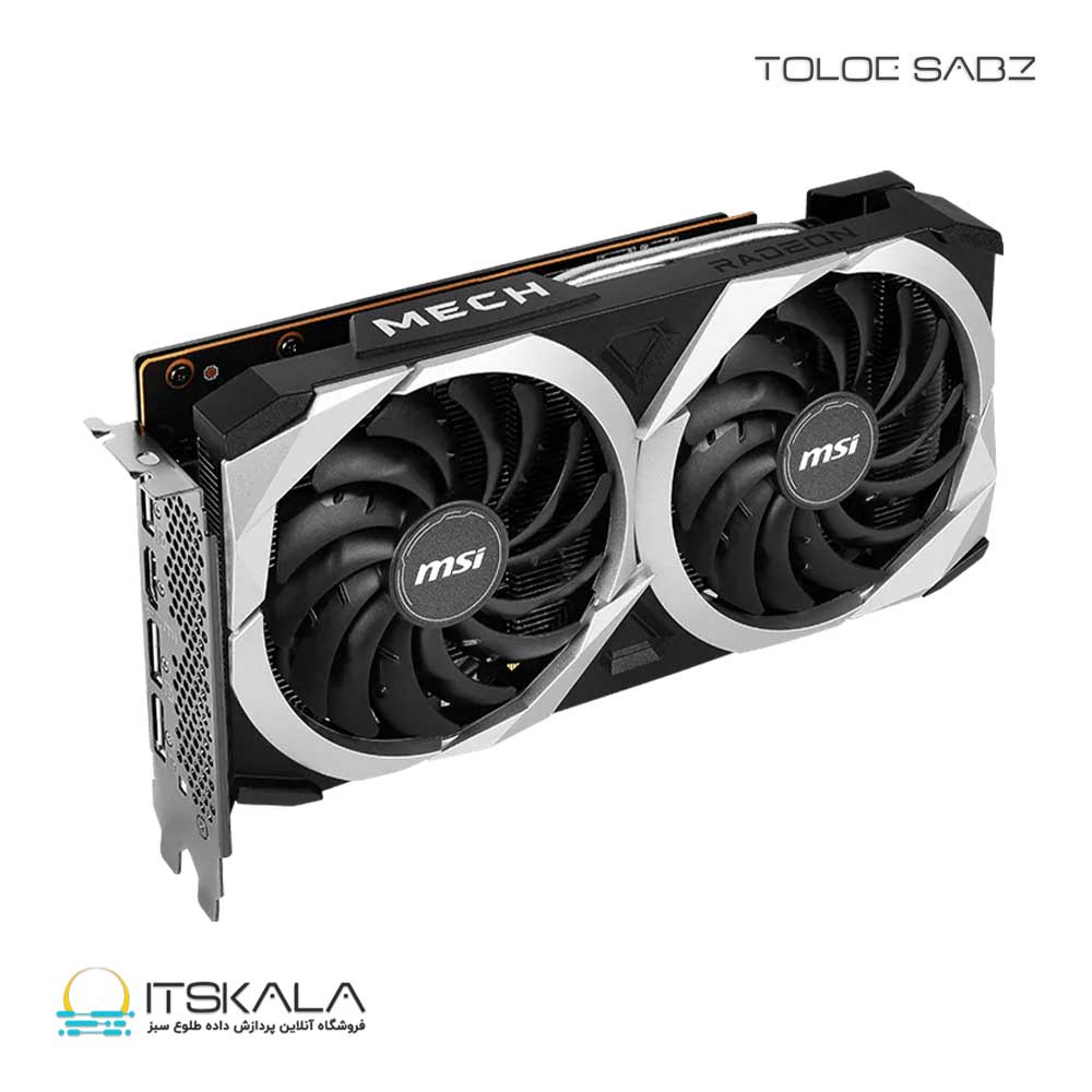 کارت گرافیک ام اس آی Radeon RX 6600 MECH 2X 8G