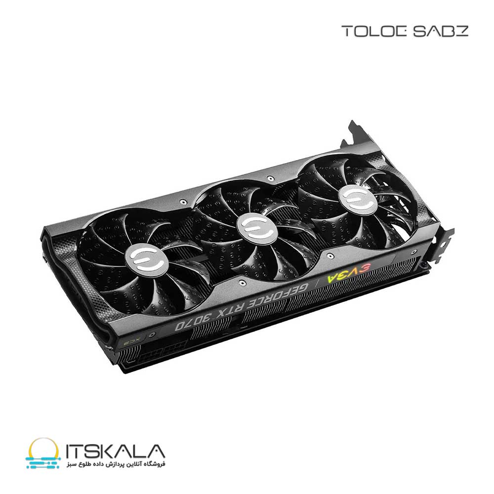 کارت گرافیک EVGA مدل GeForce RTX 3070 XC3 ULTRA 8GB