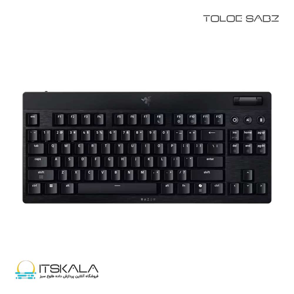 کیبورد گیمینگ ریزر مدل BlackWidow V4 Low-Profile HyperSpeed - تصویر 2