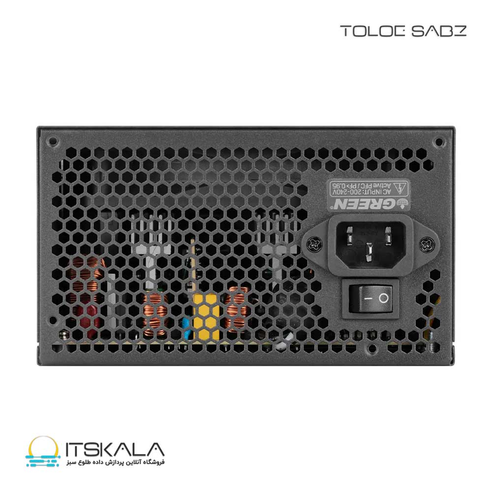 پاور 600 وات گرین GP600A-ECO Rev3.1 - Image 4