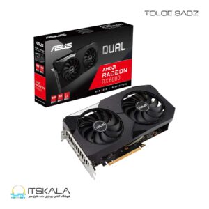 کارت گرافیک ایسوس مدل Dual Radeon RX 6600 8GB