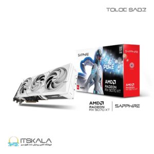 کارت گرافیک Sapphire مدل PURE AMD Radeon RX 9070 XT OC
