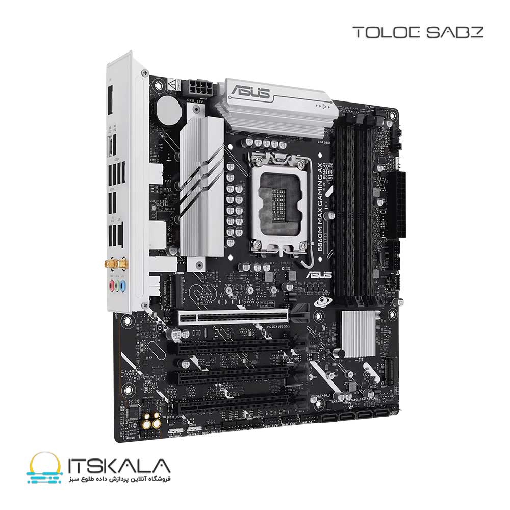 مادربرد ایسوس B860M MAX GAMING AX