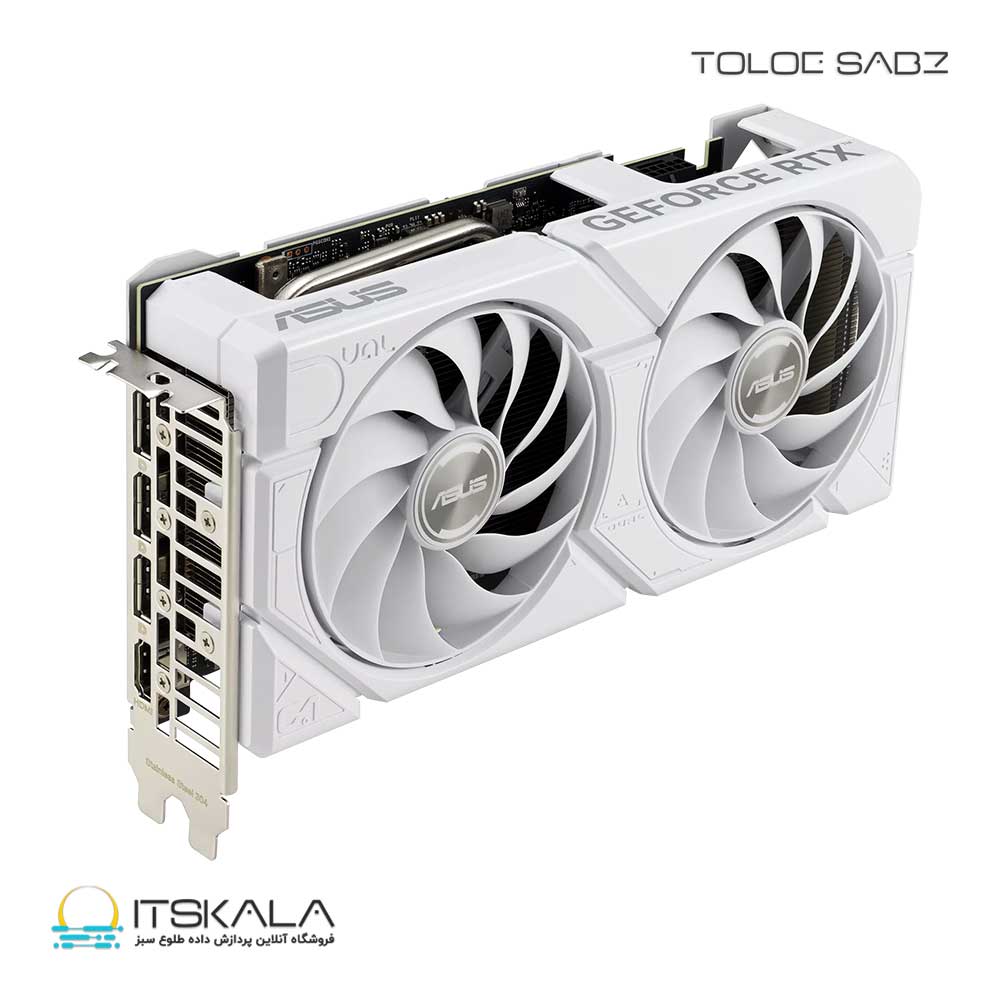 کارت گرافیک ایسوس مدل Dual RTX 4070 SUPER EVO White OC 12GB - تصویر 3